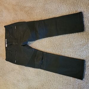 Black slim fit moto jeans
